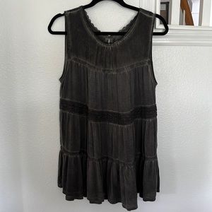 Knox Rose, Sz L, Gray Tank Top
